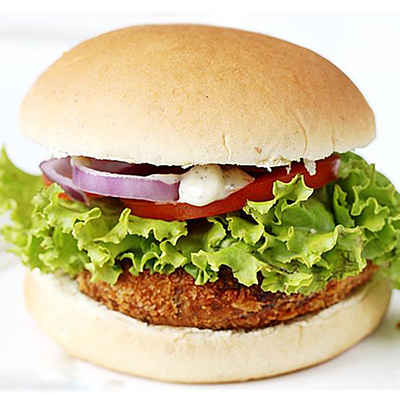 "Veg Burger ( Red Velvet) - Click here to View more details about this Product
